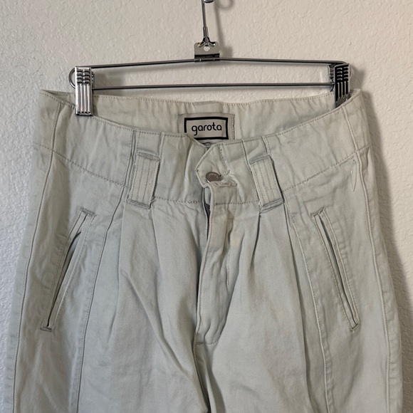 Light Gray High-Waisted Pants - Picture 2 of 2